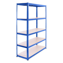 Carica l'immagine nel visualizzatore di Gallery, Scaffale per Garage - Scaffalatura - 180cm x 120cm x 40cm - Blu - 5 Blue