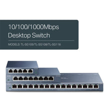 Carica l'immagine nel visualizzatore di Gallery, TP-Link TL-SG105 Switch 5 Porte Gigabit, 10/100/1000 Mbps, 5 Porte, Bianco - Ilgrandebazar