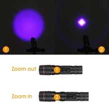 Carica l'immagine nel visualizzatore di Gallery, Eletorot Torcia UV LED Lampada 395 NM Ultravioletti Blacklight mano 1 Pc - Ilgrandebazar