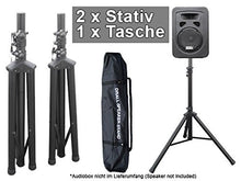Carica l'immagine nel visualizzatore di Gallery, 2pezzi Box cavalletto treppiede con borsa per Audio Speaker altoparlante...