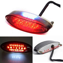 Carica l'immagine nel visualizzatore di Gallery, Xrten Fanale Posteriore Moto,28 LED Faro di Coda Universale Moto Fanale...