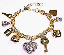 Carica l'immagine nel visualizzatore di Gallery, FIA MONETTI Bracciale - oro - braccialetto di fascino - in confezione... - Ilgrandebazar