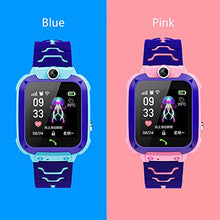 Carica l'immagine nel visualizzatore di Gallery, Smart Watch per bambini, Q12 Touch Smartwatch per ragazzi e ragazze, con fotocamera, supporto di posizionamento preciso, monitoraggio di attività in standby lungo con frequenza cardiaca, orologio