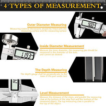 Carica l'immagine nel visualizzatore di Gallery, Calibro Digitale - JUNING Caliper metrico da 150mm elettronico in acciaio A - Ilgrandebazar