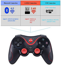 Carica l'immagine nel visualizzatore di Gallery, Maegoo 2.4GHz Bluetooth Gamepad sensa Fili, Android Game Controller con...