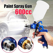 Carica l'immagine nel visualizzatore di Gallery, Pistola Per Verniciare A Spruzzo 1.4mm Ugello 600cc HVLP Aerografo pistola...