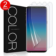 Carica l'immagine nel visualizzatore di Gallery, G-Color Pellicola Galaxy S9 Plus, [2 Pezzi] Trasparente in TPU Non... - Ilgrandebazar