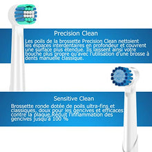 Carica l'immagine nel visualizzatore di Gallery, Qlebao Ricambi Spazzolini Elettrici Compatibile con Oral b, Multipack 4 x 4,...
