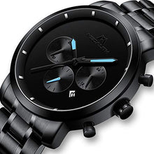 Carica l'immagine nel visualizzatore di Gallery, Orologio Uomo Orologi da Polso Militare Cronografo Grandi Sportivo Model 1 - Ilgrandebazar
