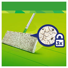 Carica l'immagine nel visualizzatore di Gallery, Swiffer Starter Kit XXL – Scopa con Manico e 8 Panni Ricambio
