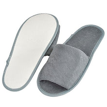 Carica l'immagine nel visualizzatore di Gallery, Mangostyle 5 Paia SET Pantofole Ciabatte da viaggio unisex misura Grigio - Ilgrandebazar
