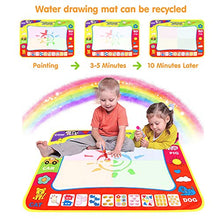 Carica l'immagine nel visualizzatore di Gallery, Angusiasm Doodle Tappeto Magico/Acqua Disegno Pittura Scrittura multicolore - Ilgrandebazar