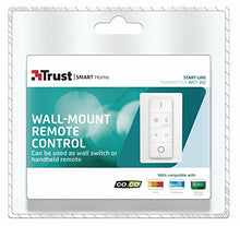 Carica l'immagine nel visualizzatore di Gallery, Trust Smart Home 71164 Telecomando a Parete, Bianco