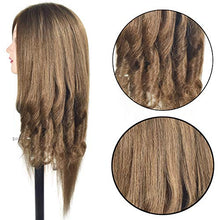 Carica l'immagine nel visualizzatore di Gallery, Ersiman femmina testa di manichino con 100% capelli umani 50,8 cm di... - Ilgrandebazar