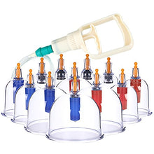 Carica l'immagine nel visualizzatore di Gallery, Coppettazione Cinese Cupping Terapia di DigHealth, 12 Coppette Sottovuoto... - Ilgrandebazar