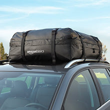 Carica l'immagine nel visualizzatore di Gallery, AmazonBasics - Borsa portatutto per tetto dell’auto, Nero, 425 L - Ilgrandebazar