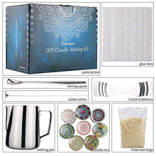 Carica l'immagine nel visualizzatore di Gallery, mreechan Kit per Creare Candele, Set Candele DIY, Completo con...