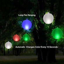 Carica l'immagine nel visualizzatore di Gallery, LED Luci Giardino Esterno,Luci piscina galleggianti IP68 Impermeabile 4pcs