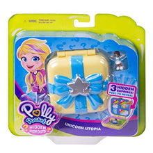 Carica l'immagine nel visualizzatore di Gallery, Polly Pocket- Magia degli Unicorni Playset con 3 Nascondigli da Rivelare, 3... - Ilgrandebazar
