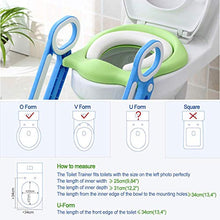 Carica l'immagine nel visualizzatore di Gallery, ADOVEL Riduttore WC per Bambini Ergonomico Con Schienale Alto, Baby training... - Ilgrandebazar