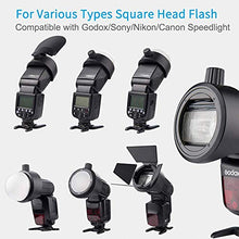 Carica l'immagine nel visualizzatore di Gallery, Godox AK-R1 Kit di accessori con adattatore S-R1 testa rotonda per flash...