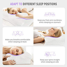 Carica l'immagine nel visualizzatore di Gallery, Feagar Cuscino Cervicale - in Memory Foam, Dormire 1