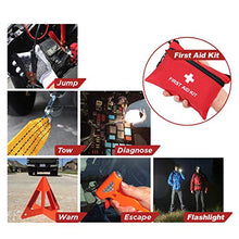 Carica l'immagine nel visualizzatore di Gallery, Sailnovo Kit di Emergenza per Auto Portatile, 76 in 1, Triangolo 76 1