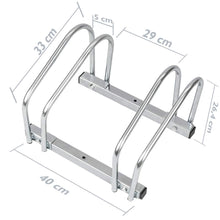 Carica l'immagine nel visualizzatore di Gallery, PrimeMatik - Parcheggio per 2 Biciclette Rastrelliera portabiciclette... - Ilgrandebazar
