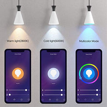 Carica l'immagine nel visualizzatore di Gallery, Lampadine Alexa WiFi Smart LED E27 , TECKIN Attivabile con Amazon e...
