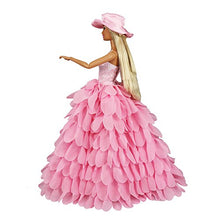 Carica l'immagine nel visualizzatore di Gallery, Miunana 2 Vestiti per 30 CM / 11.5 Pollici Principessa Bambola Rosa + Bianco - Ilgrandebazar