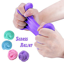 Carica l'immagine nel visualizzatore di Gallery, TIME4DEALS Fluffy Slime Grande Kit Slum Jumbo Floam 4-Pack per