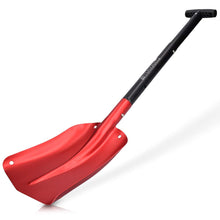 Carica l'immagine nel visualizzatore di Gallery, Navaris Pala da neve regolabile in alluminio 80cm - Vanga Rosso - Nero - Ilgrandebazar