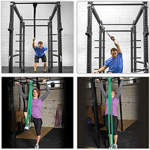 Carica l'immagine nel visualizzatore di Gallery, INTEY Elastici Fitness - 4 Set di Bande Elastiche Resistenza, Resistenza...
