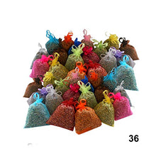 Carica l'immagine nel visualizzatore di Gallery, 36 sacchettini di organza multicolor, ciascuno riempito con 10 g pura... - Ilgrandebazar