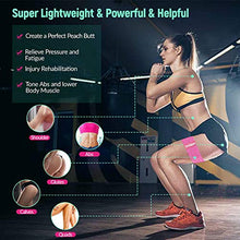Carica l'immagine nel visualizzatore di Gallery, CosHall Elastici Fitness, Bande Elastiche di Resistenza in Tessuto 3 Set,...