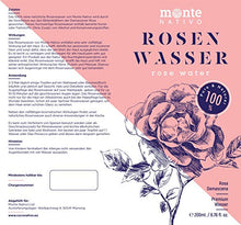 Carica l'immagine nel visualizzatore di Gallery, Acqua di Rosе Purа MonteNativo 2x200ml(400ml)-100% Naturale, Vera di... - Ilgrandebazar