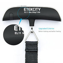 Carica l'immagine nel visualizzatore di Gallery, Etekcity Bilancia Digitale Pesa Bagaglio Valigie 50kg/110lb con Sensore di...