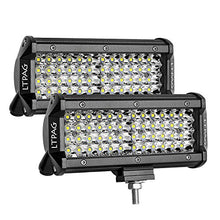 Carica l'immagine nel visualizzatore di Gallery, Faro da Lavoro, LTPAG 7'' 144W 28800lm Faretto - 96 LEDs Flood 7" - Ilgrandebazar