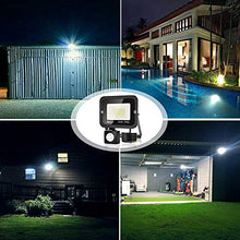 Carica l'immagine nel visualizzatore di Gallery, bapro 20W Faretto LED da Esterno con Sensore di 20W, Bianco Caldo