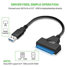 Carica l'immagine nel visualizzatore di Gallery, GeekerChip Adattatore USB 3.0 a SATA,Type-c a USB-C,Convertitore USB3.0 50cm