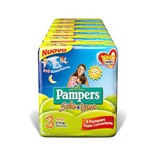 Carica l'immagine nel visualizzatore di Gallery, Pampers Sole e Luna Pannolini Midi, Taglia 3 (4-9 kg), 3 (120 Unità)
