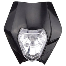 Carica l'immagine nel visualizzatore di Gallery, GOOFIT Faro Moto Enduro, 12V S2 35W Universale Omologatio Supplementari Nero - Ilgrandebazar