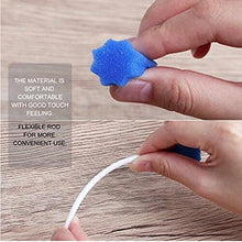 Carica l'immagine nel visualizzatore di Gallery, Grinigh 90pcs Cotton Fioc Bastoncini Morbidissimi Oral Swap Care 90 Pezzi-blu - Ilgrandebazar