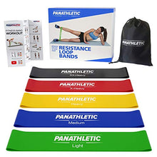 Carica l'immagine nel visualizzatore di Gallery, Fasce Elastiche di Resistenza / Bande Fitness Nero, rosso, giallo, blu, verde