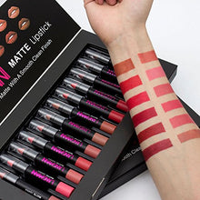 Carica l'immagine nel visualizzatore di Gallery, Lucoss Rossetto Matte,12pcs / lot opaco Impermeabile Velluto A - Ilgrandebazar