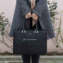 Carica l'immagine nel visualizzatore di Gallery, David Jones - Borsa a Mano Donna Lavoro Grande Capacità - Tote Shopper Blu