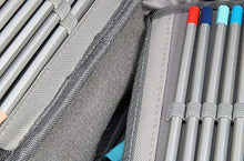 Carica l'immagine nel visualizzatore di Gallery, EDATOFLY 72 Slot Matite Astuccio Multifunzione Grande Borsa Verde