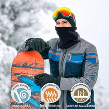 Carica l'immagine nel visualizzatore di Gallery, Scaldacollo sportivo, invernale, in pile, per snowboard, ciclismo, Nero - Ilgrandebazar