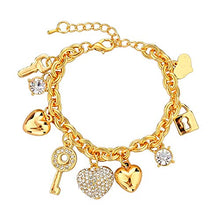 Carica l'immagine nel visualizzatore di Gallery, FIA MONETTI Bracciale - oro - braccialetto di fascino - in confezione... - Ilgrandebazar