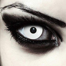 Carica l'immagine nel visualizzatore di Gallery, Lenti a contatto colorate bianche per costume di Halloween, da zombie, set... - Ilgrandebazar